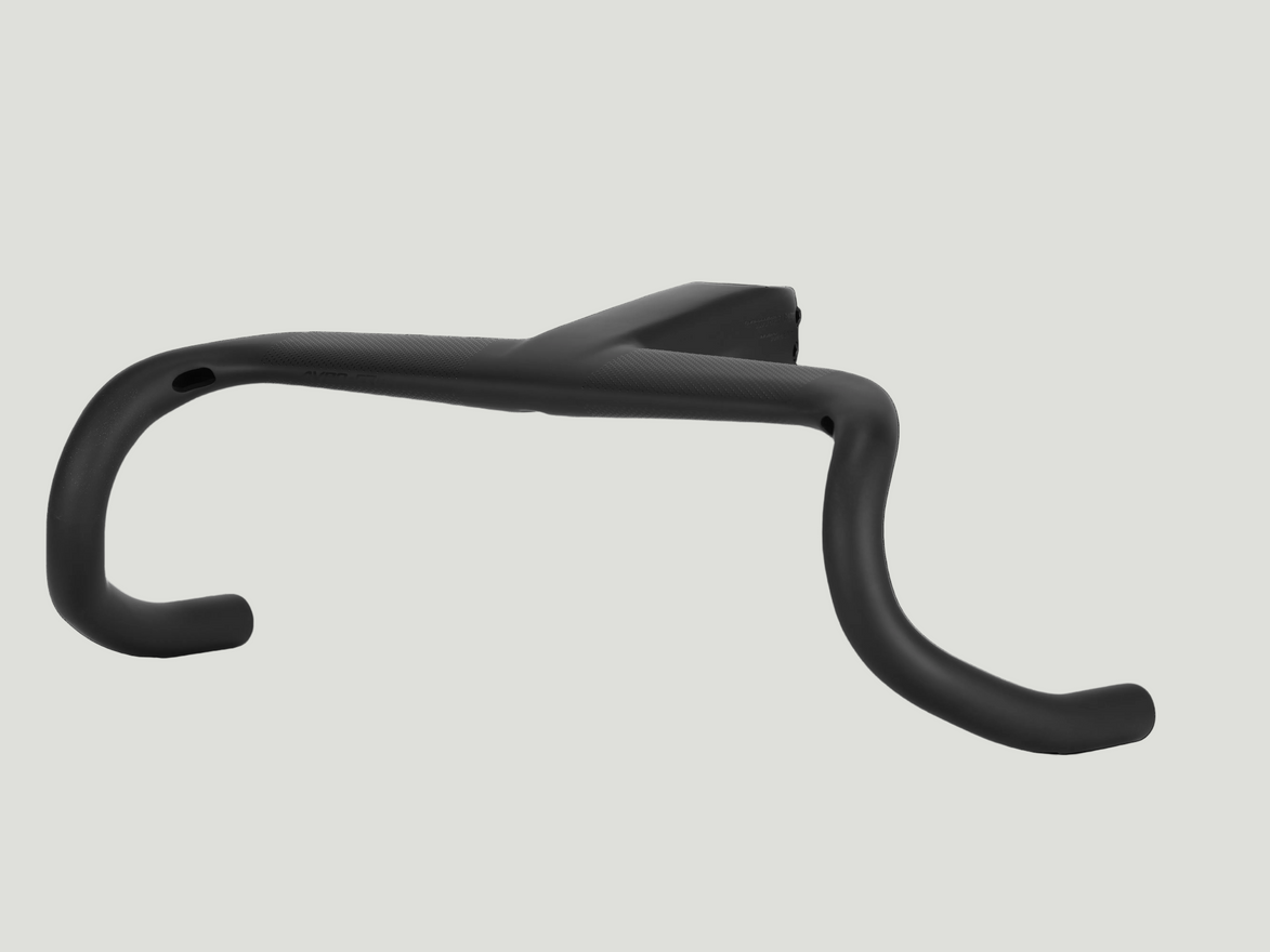 TAVELO AVRO-GR integrated gravel handlebar cockpit, top view