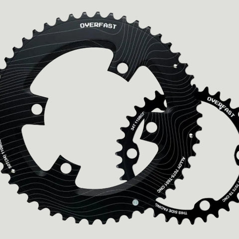 OVERFAST Hollow Alloy Chainrings