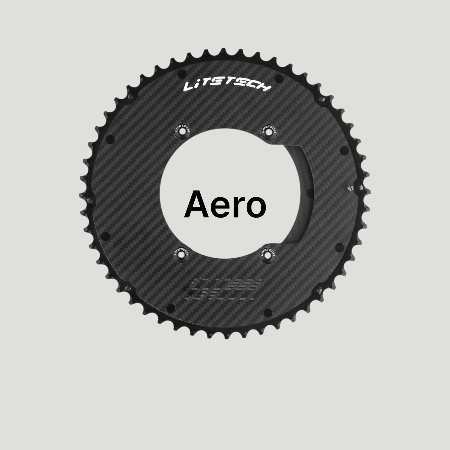 LiteTech Carbon Chainring (Single & Double)