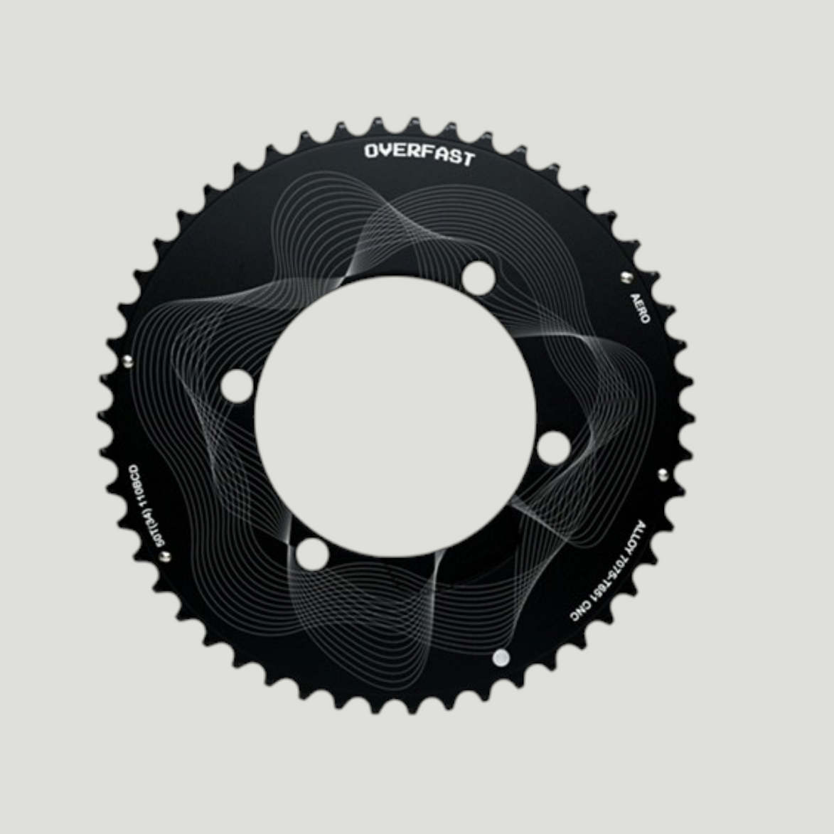 OVERFAST Aero Alloy Chainrings