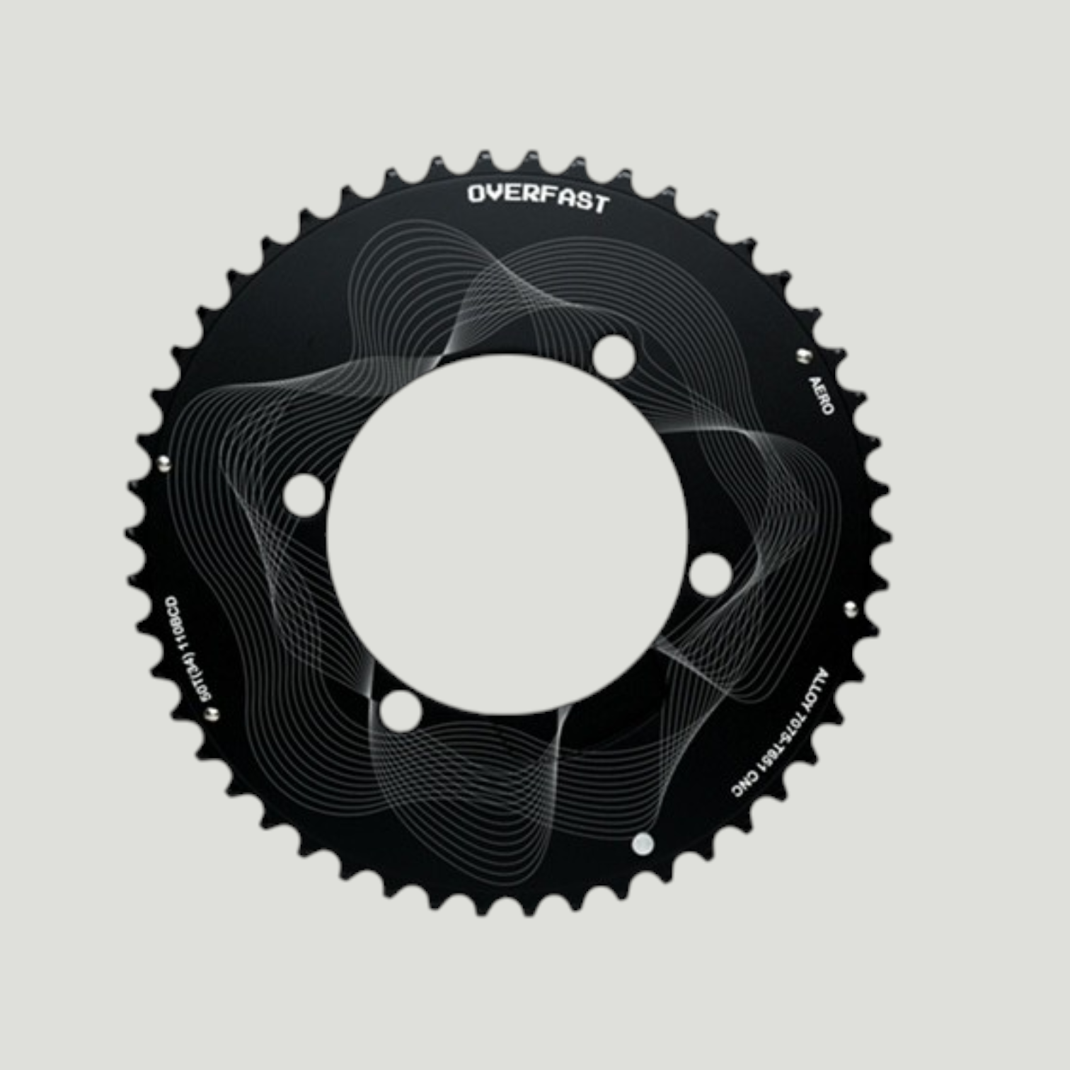 OVERFAST Aero Alloy Chainrings