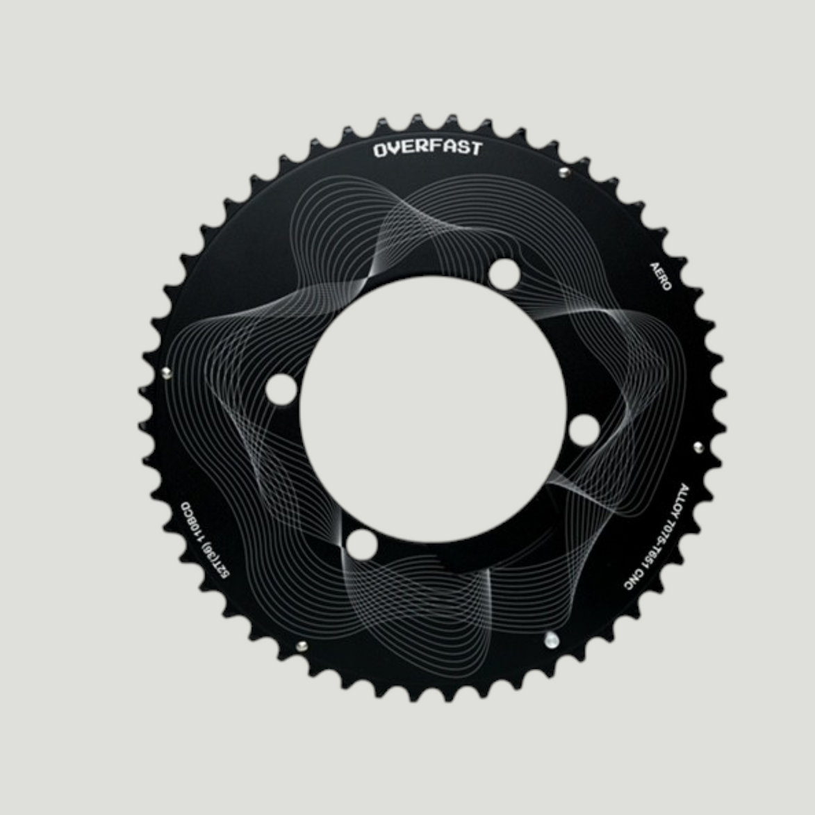 OVERFAST Aero Alloy Chainrings