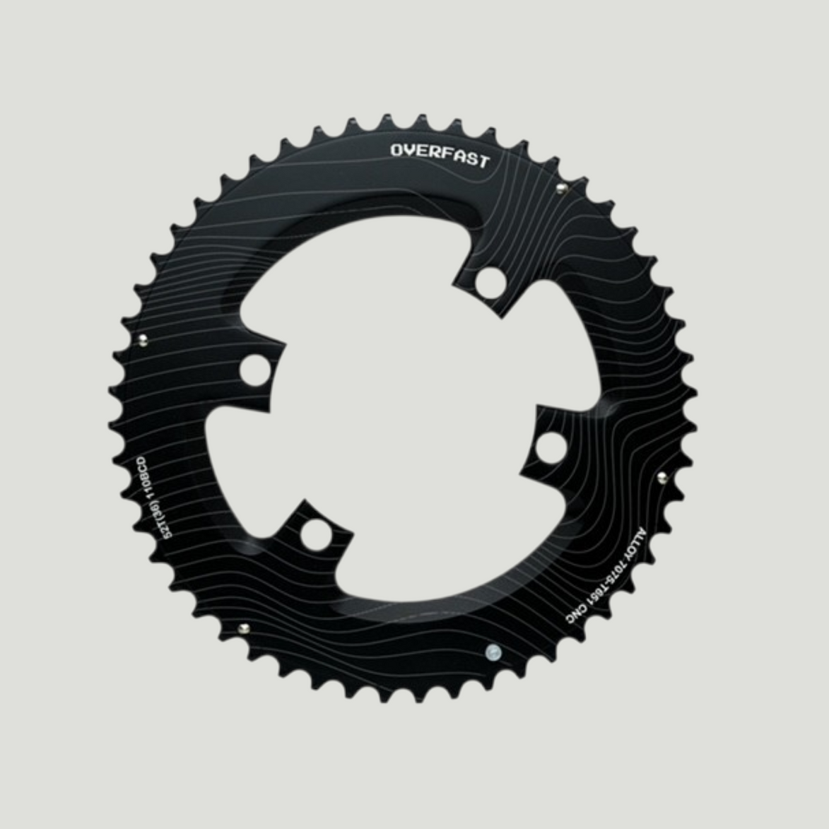 OVERFAST Hollow Alloy Chainrings