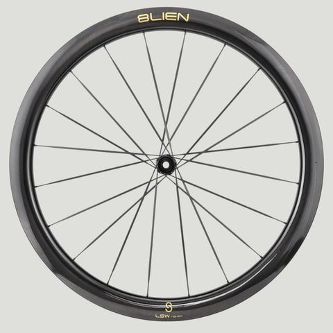 8lien L Series Wide Wheelset Front Gold Decal