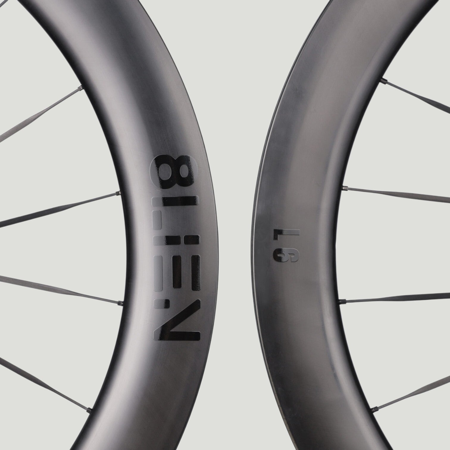 8lien L Series Wide Wheelset Original Black Glossy Decal