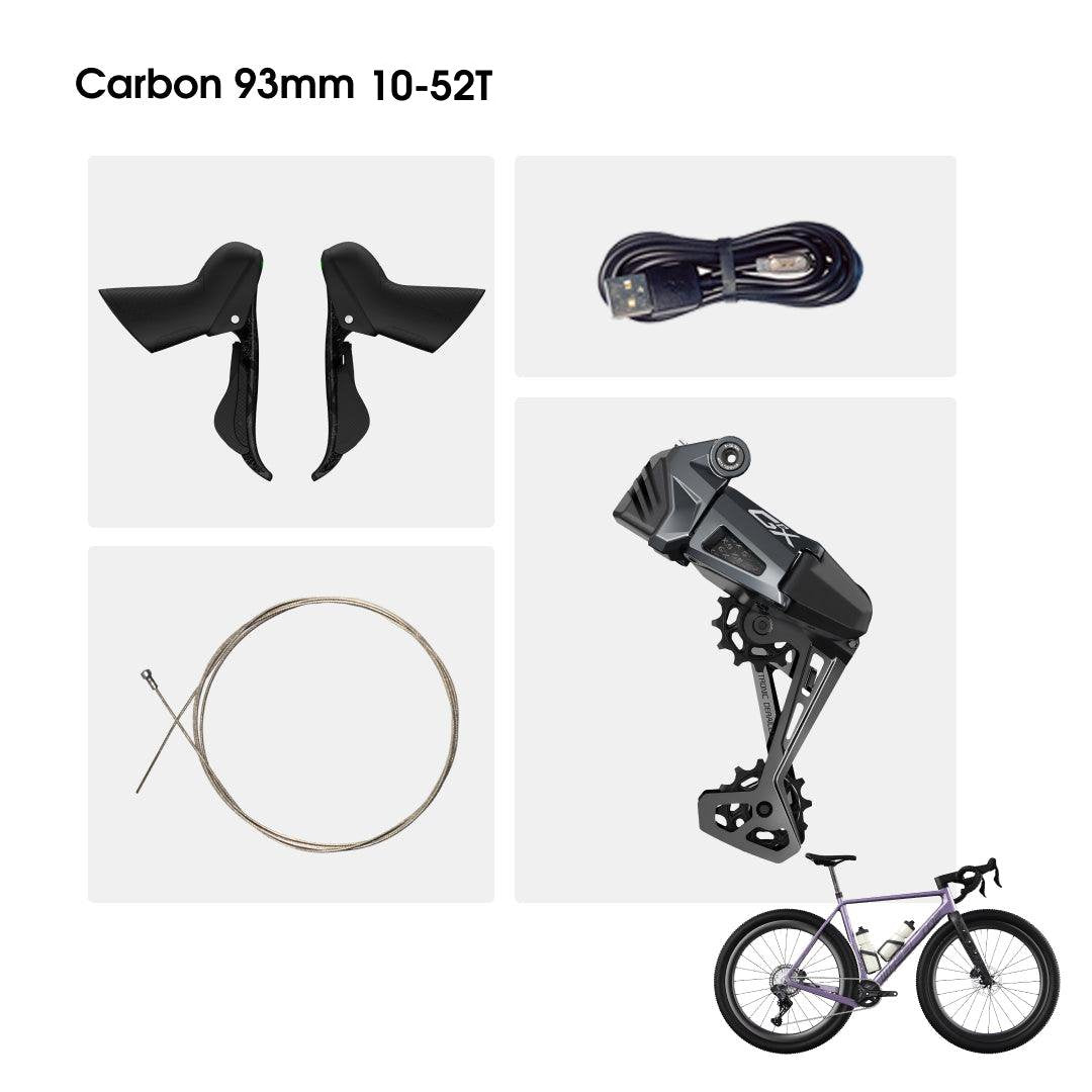 GeX 6601 Mechanical Brake 93mm Cage (Carbon Lever)