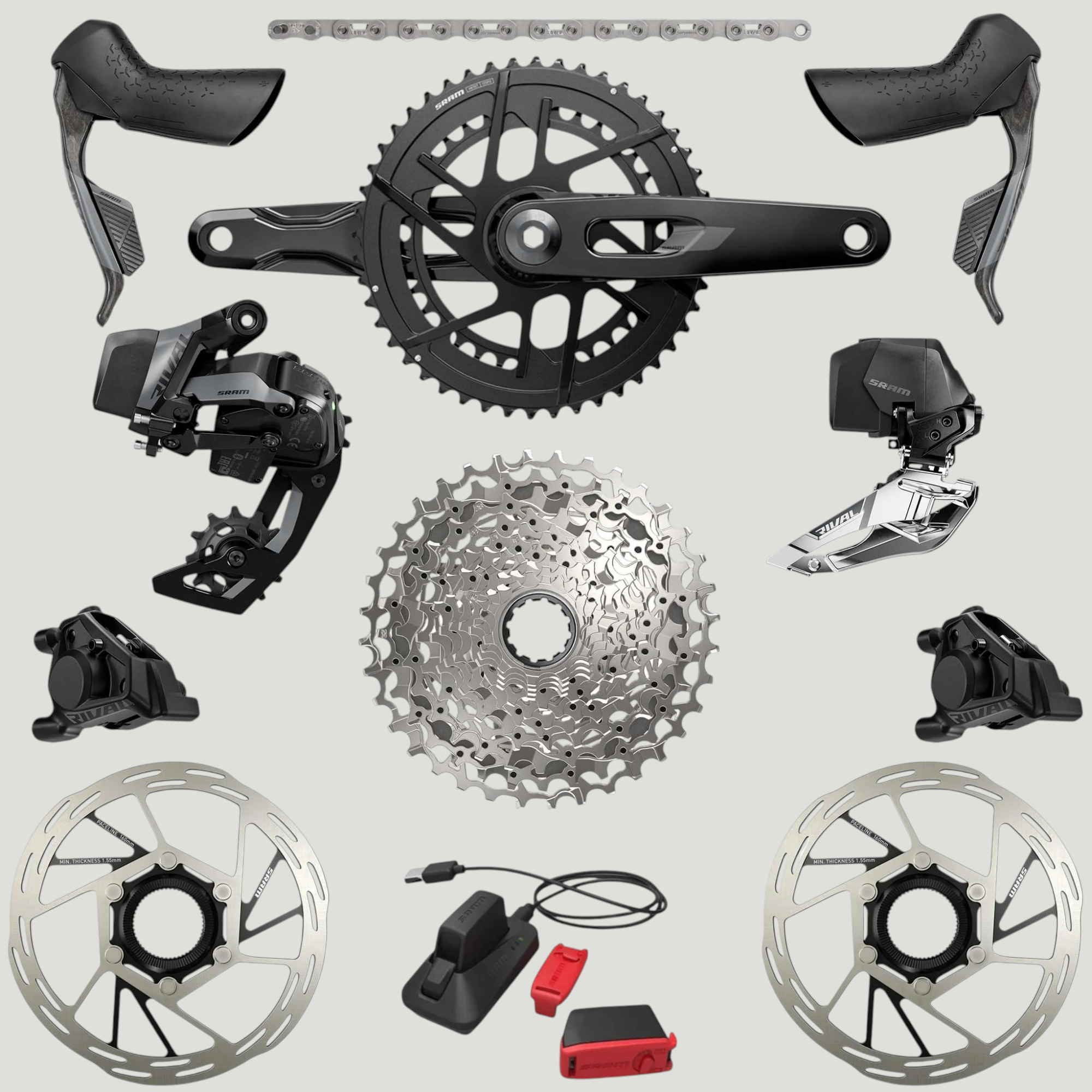 SRAM Rival E1 2x Groupset