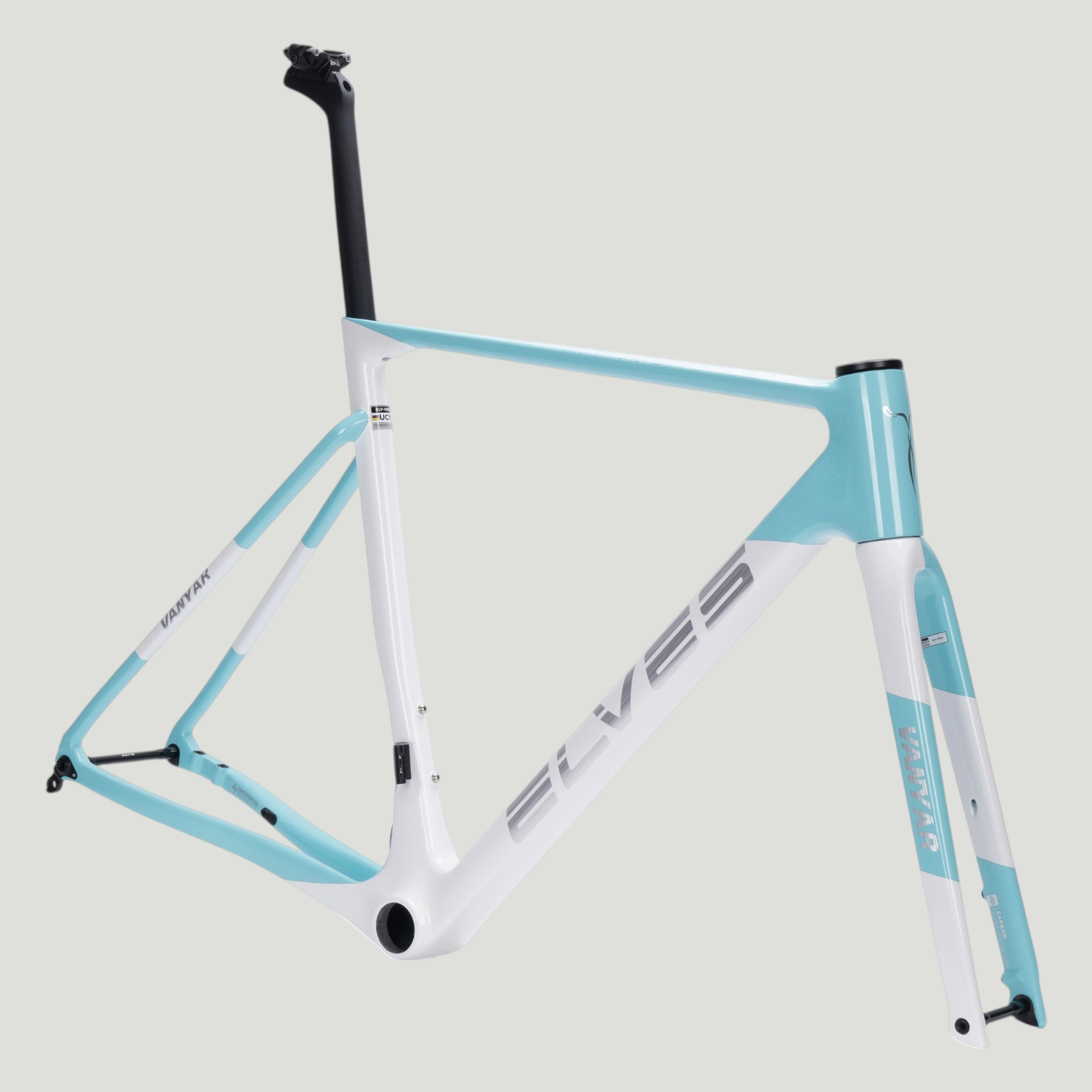 White, Tiffany Blue