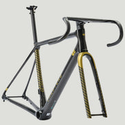 Chapter2 Rira Ultra Gold Frameset Front Angled View