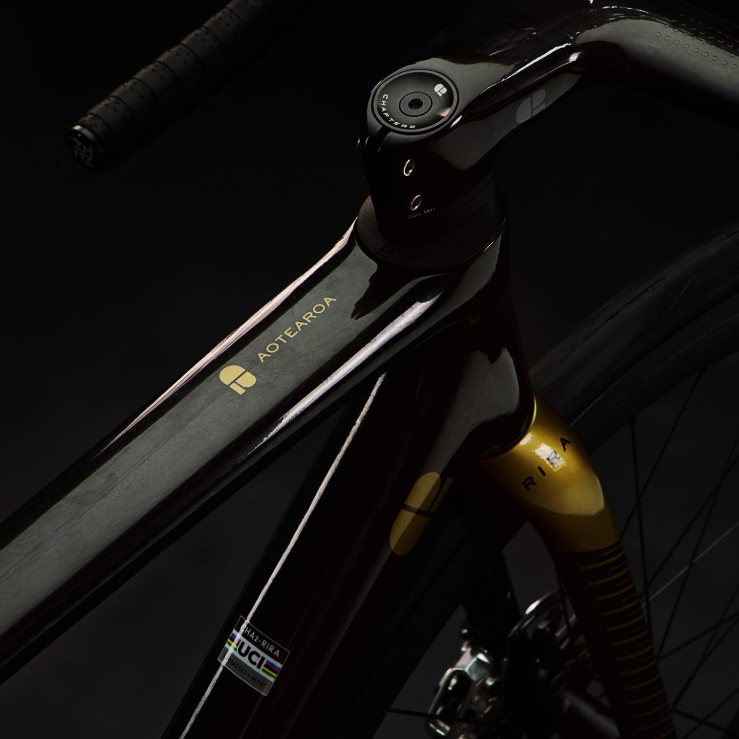 Chapter2 Rira Ultra Gold Frameset Toptube