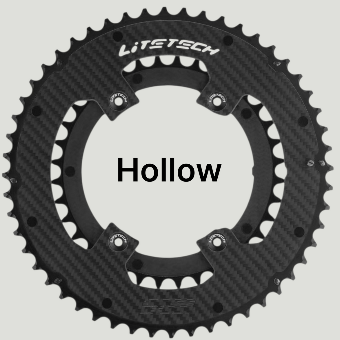 LiteTech Carbon Chainring (Single & Double)