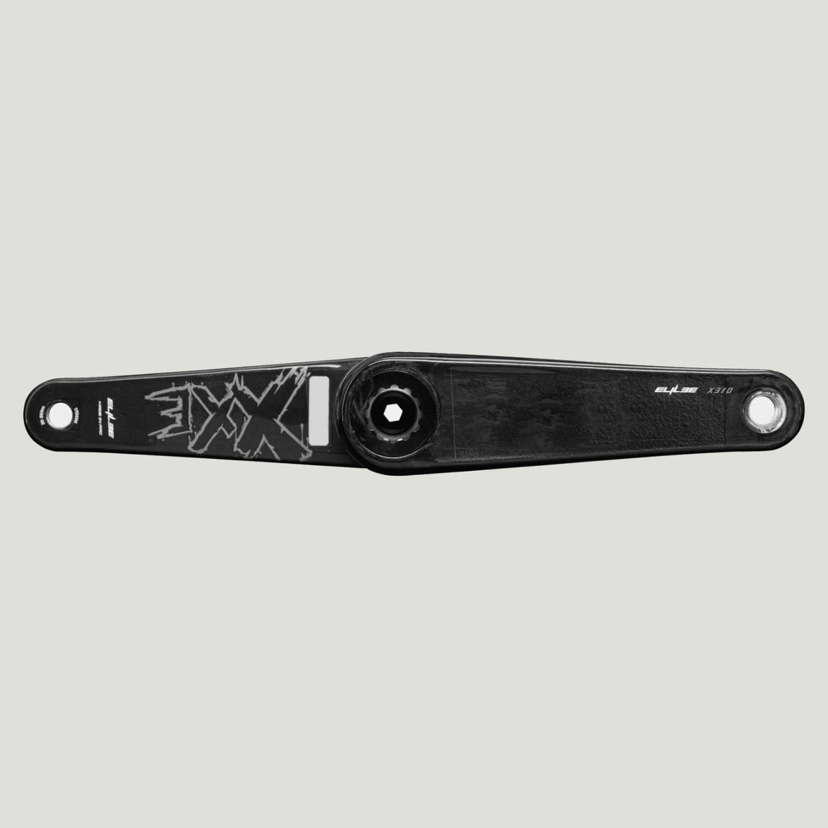 Elilee X310 Carbon Crankset Side View