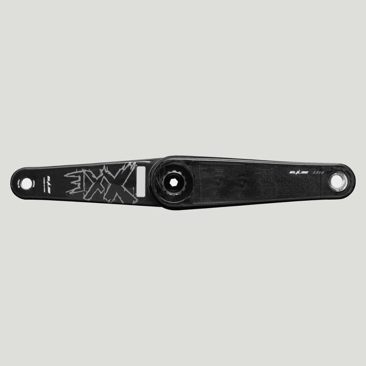 Elilee X310 Carbon Crankset Side View