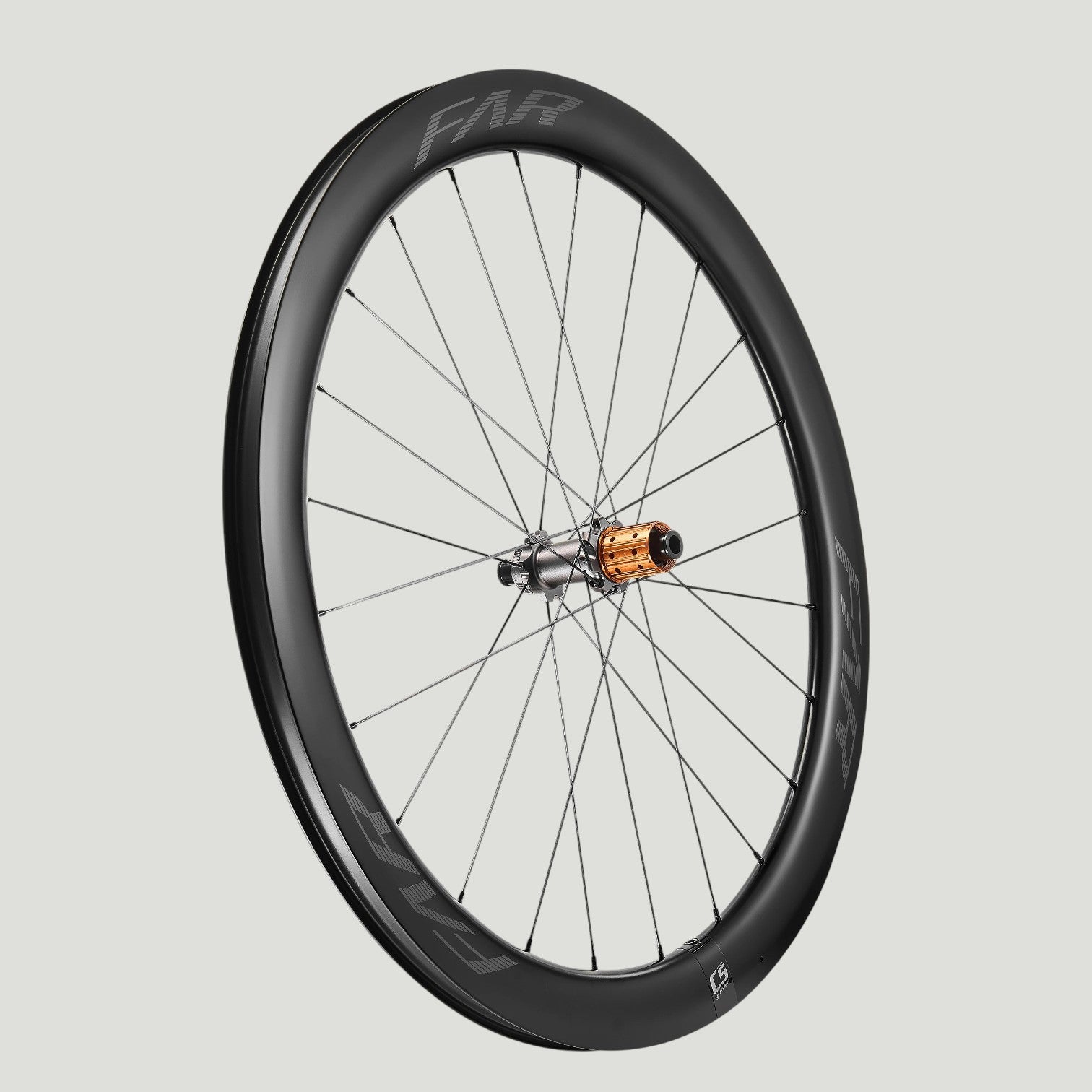 Farsports C Series Carbon Wheelset C5 Rear Angled Profile