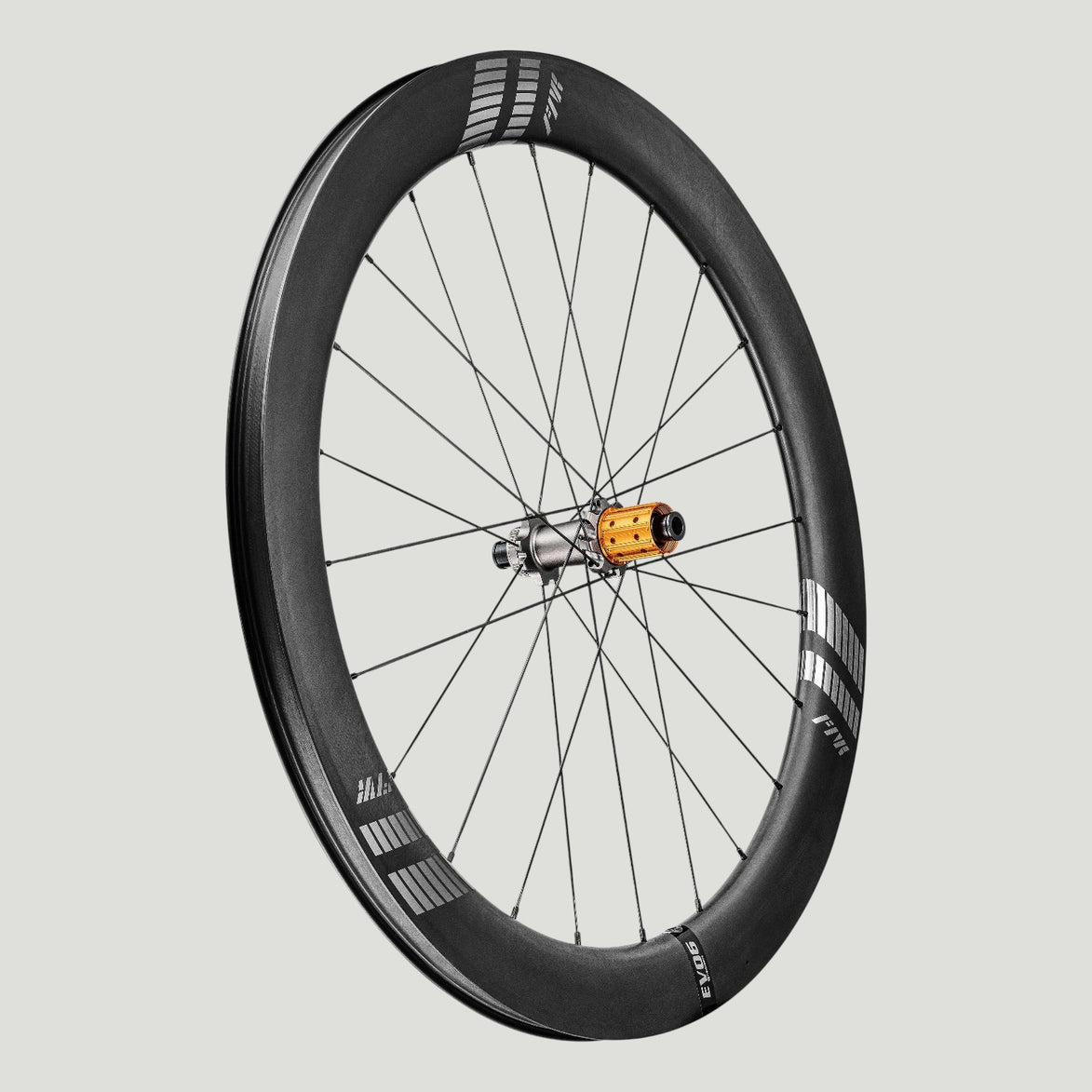 Farsports Evo C Series C6 Carbon Wheelset Rear Angled