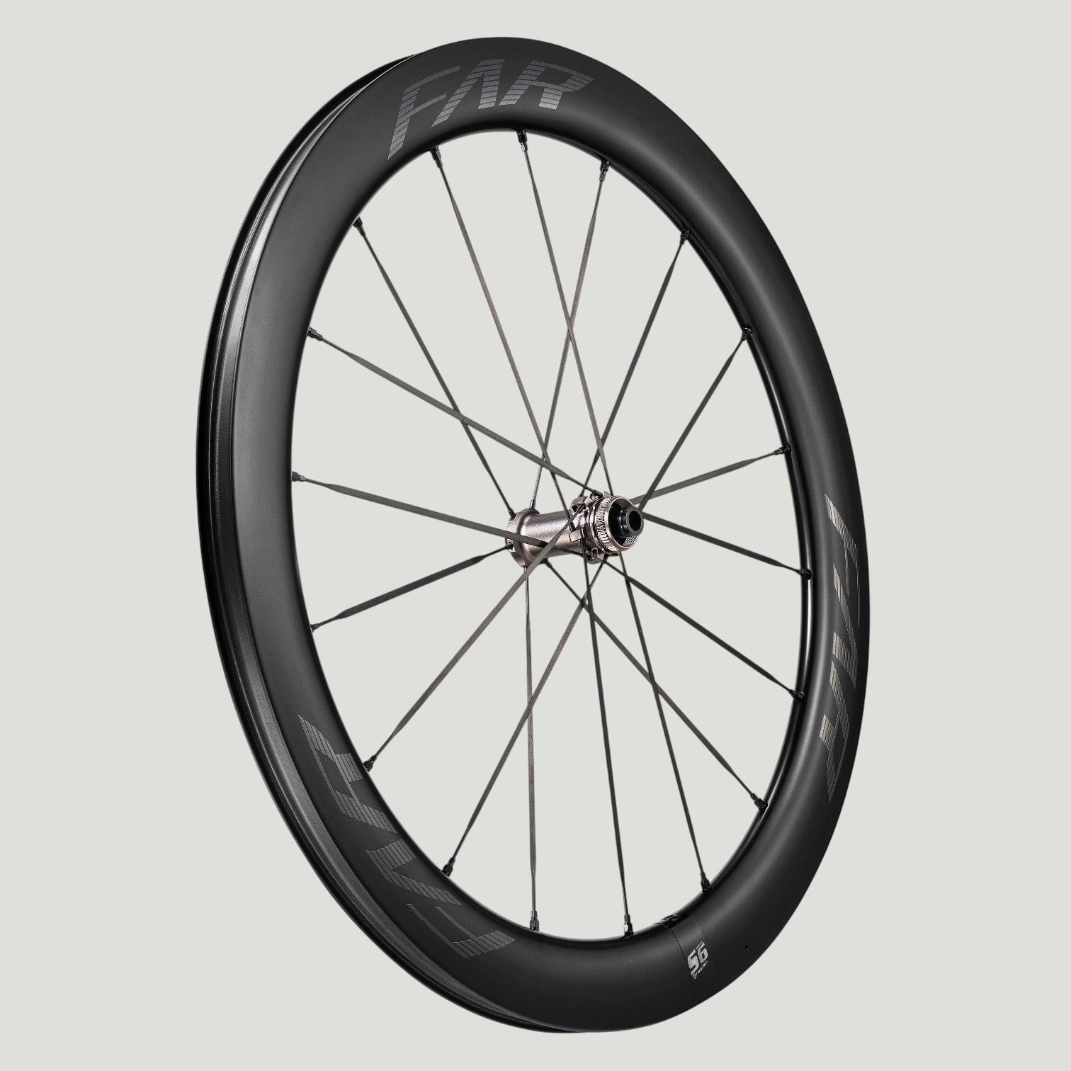 Farsports S Series Carbon Wheelset S6 Front Angled