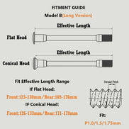 IMTOS carbon thru-axle long version