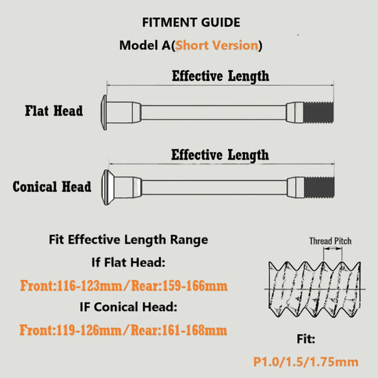 IMTOS carbon thru-axle short version