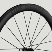 Overfast 50mm carbon road wheel with deep section rim