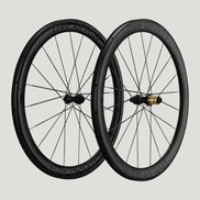 Overfast 50mm carbon road wheel with deep section rim
