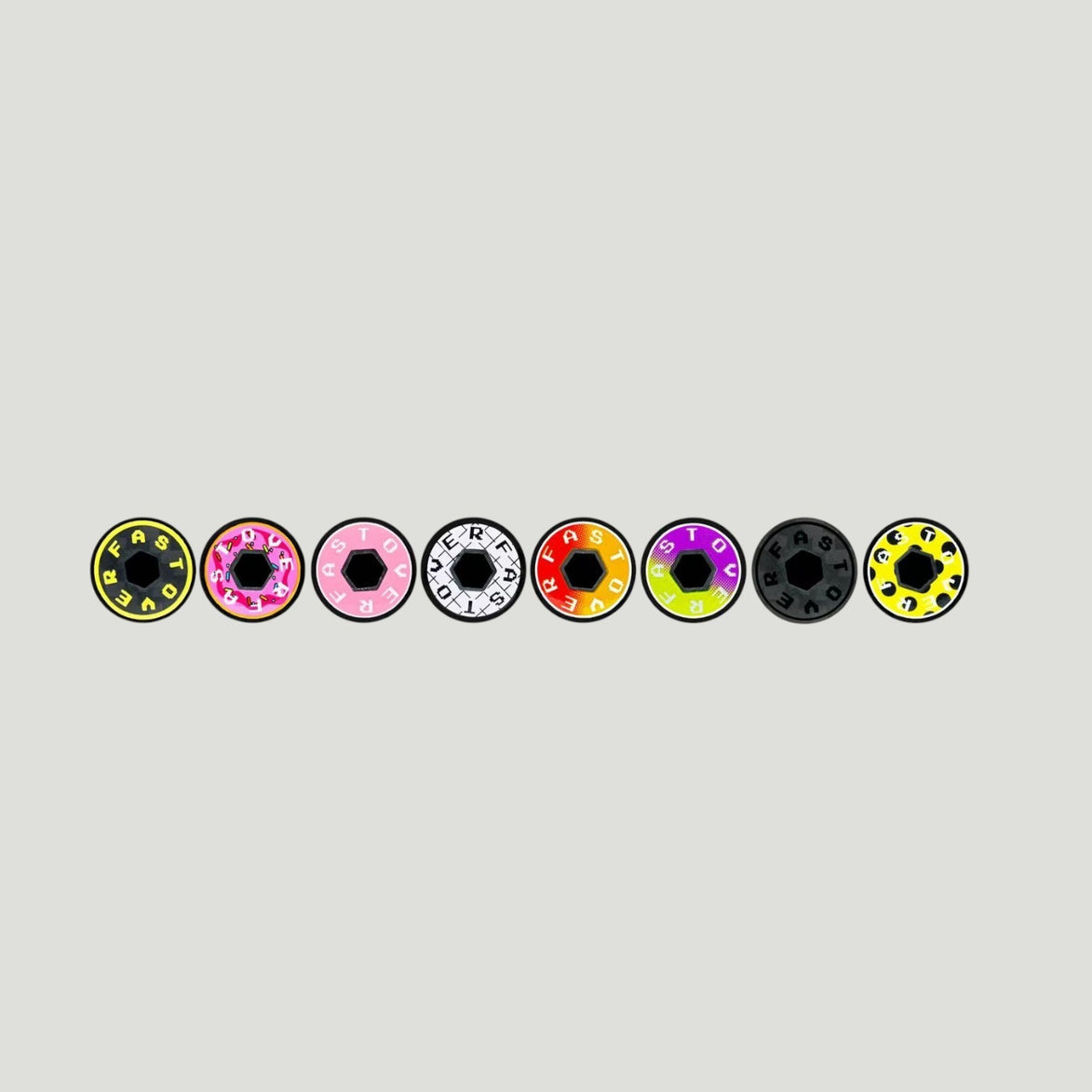 Overfast Ultralight Thru Axle Colour Options