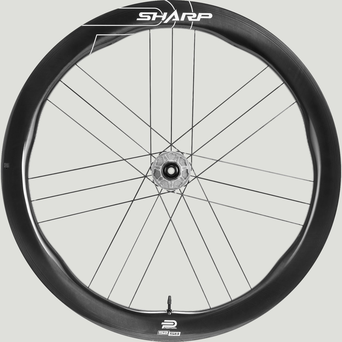 Pertual Sharp Pro Carbon Wheelset 58 Rear