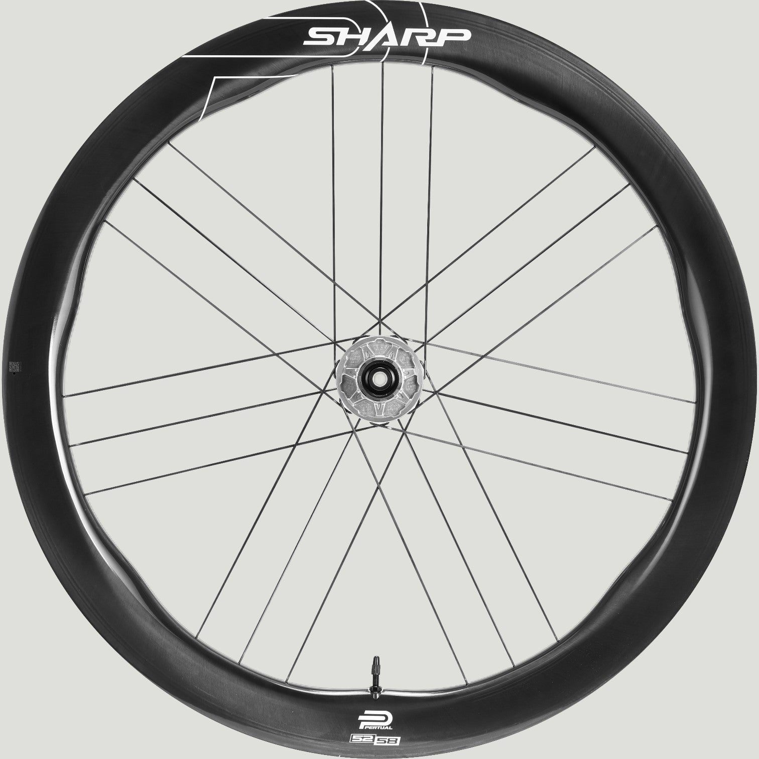 Pertual Sharp Pro Carbon Wheelset 58 Rear