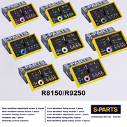 R9250 Dura-Ace Drivetrain 16pc diagram