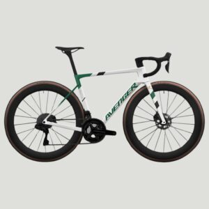 Avenger Shuttle Frameset Green Wave Complete Bike Side View