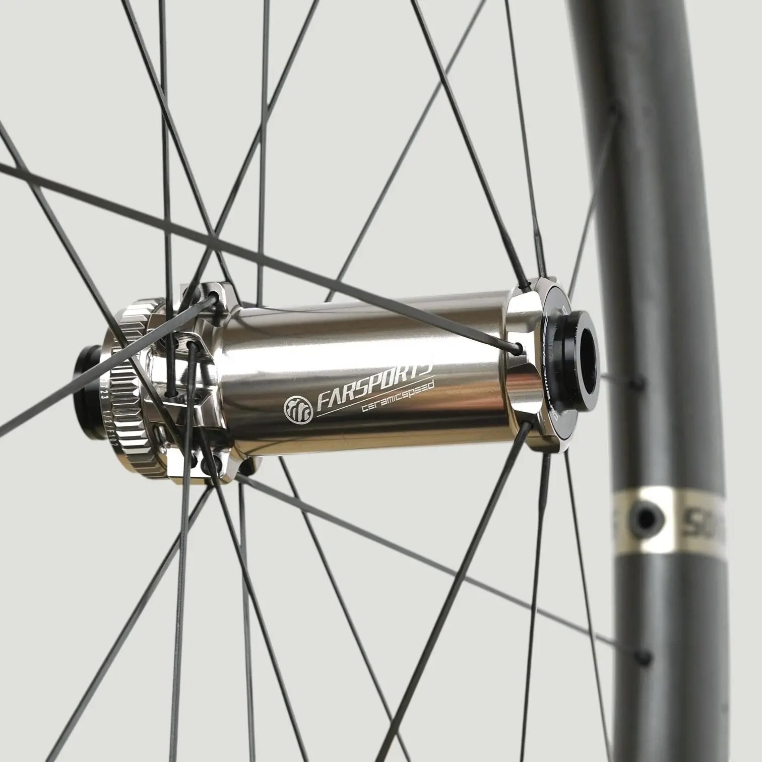 Farsports road wheel front view